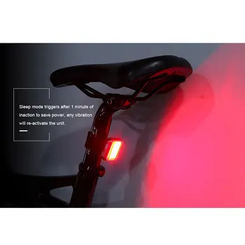 Magicshine Ciclism Biciclete de siguranță Led-uri de Lumină din Spate pentru Biciclete Lumina Lanterna Bicicleta USB Reîncărcabilă Stop rezistent la apa Lumina din Spate