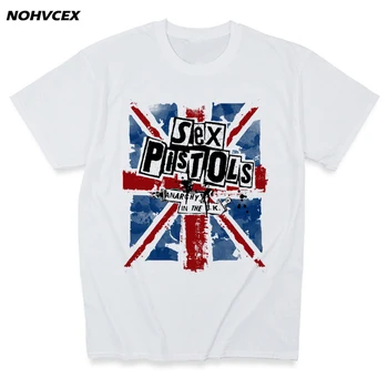 Sex Pistols liber pentru Bărbați T-Shirt T-Shirt Pentru Bărbați Nou Maneca Scurta din Bumbac Top Casual Tee Camisetas Masculina