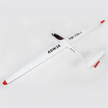 Volantex ASW28 ASW-28 2540mm Anvergura EPO Planor Planor RC Avion PNP Aeronave în aer liber, Jucării Control de la Distanță Modele