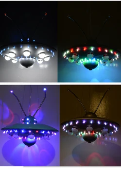 Pandantiv lampă cu LED-uri de OZN-uri de Desene animate pentru Copii dormitor, Cameră de băieți dormitor lumini LED 31W - 40W Idei Farfurie Zburătoare Droplight 110V - 240V
