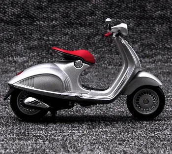 Welly 1/18 Scuter VESPA Motocicleta Motocicleta de turnat sub presiune Display Model de Jucărie Pentru Copii Baieti Fete