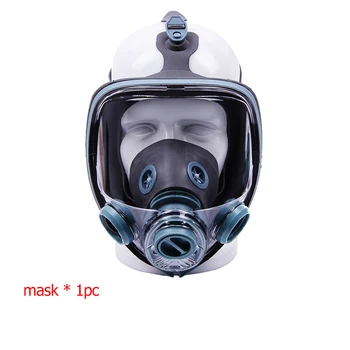 Tub Masca de Gaze Chimice Respirator 3 Interfață cu Filtre de Fata Complet Decor Pesticide Respirabil Masca de protectie Formaldehidă