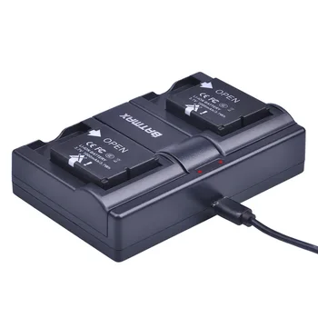 Batmax 4Pc DS-SD20 SD20 Baterie+Dual USB Încărcător pentru AEE Magicam SD18 SD19 SD20 SD21 SD22 SD23 SD30 Rollei 3S de Acțiune aparat de Fotografiat