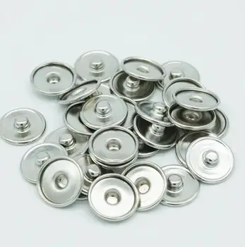 100 buc/lot 12MM&16MM&18MM metal butoane de ajustare pentru a face print sticlă fixați sau stras butoane de ajustare DIY Accesorii