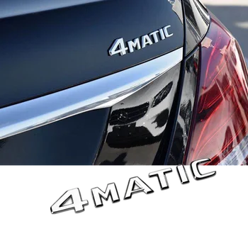 Masina din spate coada Emblema Numărul de litere autocolant Pentru Mercedes Benz W204 W203 W124 W205 W210 C/E Class C200 C260 E250 E300 4 MATIC