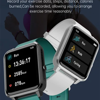 Ceas inteligent Bărbați 1.65 Inch Ecran Tactil Complet de apelare Bluetooth Smartwatch Femei Tensiunii Arteriale Monitor de Ritm Cardiac Ceas Android IOS