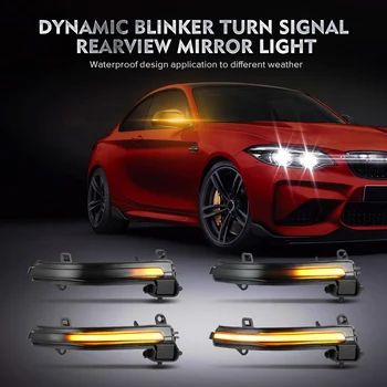 2 buc Dinamic Semnalizare Semnalizare LED pentru BMW F20 F30 F31 F21 F22 F23 F32 F33 F34 X1 E84 F36 1 2 3 4 F87 M2