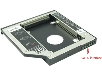 WZSM NOU 9.5 mm SATA 2 SSD HDD Caddy pentru Lenovo Erazer Z50 Z40 T400S T500S T420S T430S T530S E431 E531 Hard Disk Drive Caddy