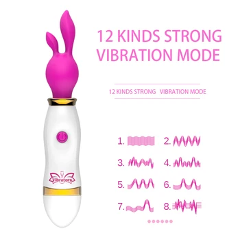 Vibrator Anal Rabbit Vibrator Din Silicon Stimulator Clitoris Sex Feminin Vibrații Vagin, Clitoris Prostata Masaj Jucarii Sexuale Pentru Femei
