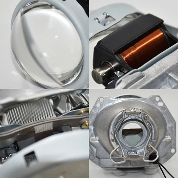 Ronan 2 buc 3.0 inch 3R G5 bi-xenon HID H7 proiector lentile pentru hellla model de faruri high low beam masina retrofit faruri