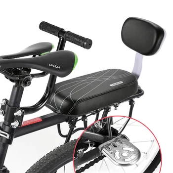 Bicicleta Banchetă Spate Cu Spătar Siguranță Pentru Copii Biciclete Bancheta Din Spate Cu Maner Cotiera Suport Pentru Picioare Scaunul Din Spate Pedala