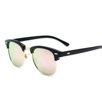 FENCHI ochelari de soare pentru femei piața de epocă auto-rim ochelari de soare pentru barbati lentes de sol mujer oculos de sol feminino