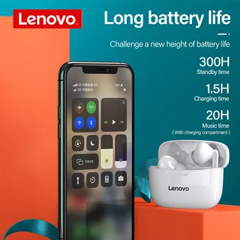 Lenovo XT90 TWS Adevărat Wireless Stereo Cască Bluetooth 5.0 rezistent la apa IPX5 Dopuri de Control Tactil cu 300mAh de Încărcare Cutie