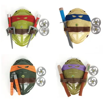 NOI Țestoase Armuri Arme de Jucărie Țestoase Shell Copii Cadouri Frumoase Măști de Partid Cosplay Masca Cadouri pentru copii