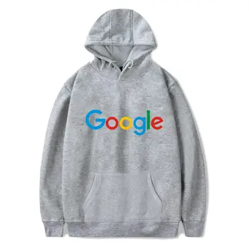 Google Hanorace Casual de Iarna Google Îmbrăcăminte Google Print-O-neck Bumbac Logo-ul Google Hoodie