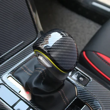 Pcmos ABS Fibra de Carbon Interior Viteze Butonul de Schimbare Capac Ornamental Pentru Kia Forte 2019 2020 K3 Interior Accesorii Auto Autocolante
