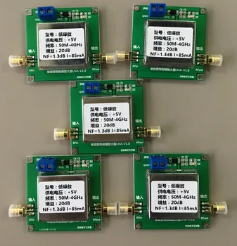 50MHz la 4GHz RF amplificator de zgomot redus, NF 1.3 dB, ultra-amplificator de zgomot redus, LNA1-4G-20DB