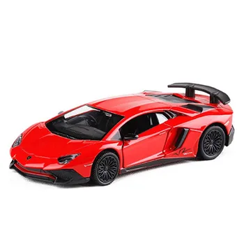 1:32 Sport Modelul de Masina pentru Lamborghini Aliaj Diecasts & Vehicule de Jucărie Super Curse Trageți Înapoi Mașina Copii Cadou de Ziua de nastere
