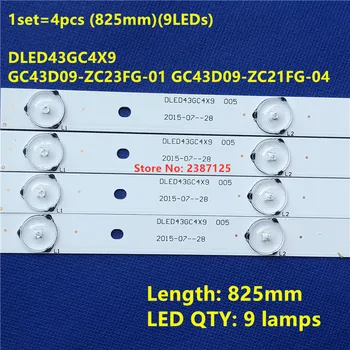 Benzi cu LED-uri 9 Lampă Pentru Ph ilips 43PFF502143PFF5011 T4312M LD43V22S DLED43GC4X9 DLED43GC 4X9 GC43D09-ZC23FG-01 GC43D09-ZC21FA-01
