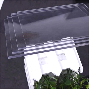 Plexiglas Transparent de plastic Clar Foaie acrilic bord sticlă organică polimetacrilatul de metil 1mm 3mm, 6mm grosime 300*200mm