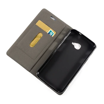 Pu Portofel din Piele de Caz Pentru Samsung Galaxy Xcover 4S Telefon de Afaceri, Caz Flip Book Caz Moale Tpu Silicon Capac Spate