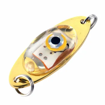 10buc Lingura de Metal CONDUS de Pescuit Nada 6CM 11G Pește Lampa Flash Clipi Wobblere Lumina Pescuit Accesorii