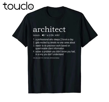 Bumbac Tricouri Pentru Barbati Arhitect Definiție T-Shirt - amuzant Tricou pentru arhitecti