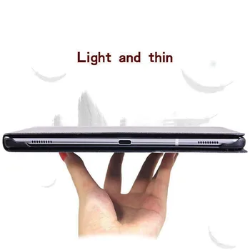 Tableta Caz pentru Samsung Galaxy Note 8.0/10.1/Tab Pro 10.1 T520/Active 8.0/E 9.6 T560 T561 Piele Flip Tableta Caz+Stylus Gratis