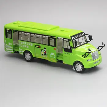 De simulare mare de 1:32 aliaj model de autobuz,înapoi la jucării pentru copii,simulare de sunet și lumină de autobuz,nou tur de autobuz.transport gratuit