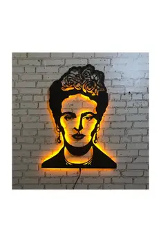 Frida Kahlo vizual cu LED-uri de iluminat de Arta de perete decor Acasă Cadouri de Vânzare Fierbinte Vintage