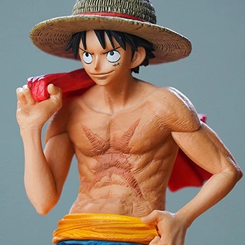 22cm Anime One Piece Luffy Figura 20-a Aniversare Coperta Revistei Stil Monkey D Luffy Cifrele de Acțiune PVC Modelul de Colectare de Jucării