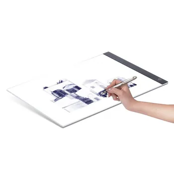 A4 Digital Tabletă Grafică pentru Desen Pad Pictura Arta Grafică Copie de pe Bord Electronice USB birou LED Light Box