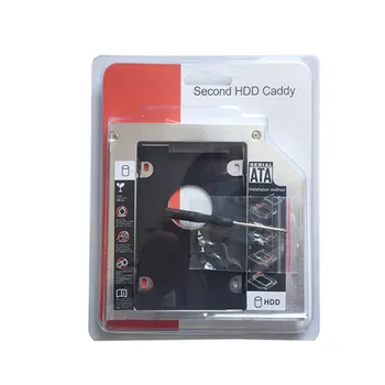 12.7 MM SATA 2-lea Hard Disk SSD HDD Caddy Adaptor Bay pentru Asus K53SC K53SD K53SJ K53SK K53SM Serie(Cadou unitate Optica bezel )
