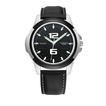 2018 top brand yazole noi cuarț ceas de lux barbati casual moda ceas luminos rezistent la apa pentru bărbați de mari dimensiuni cadran ceas 418