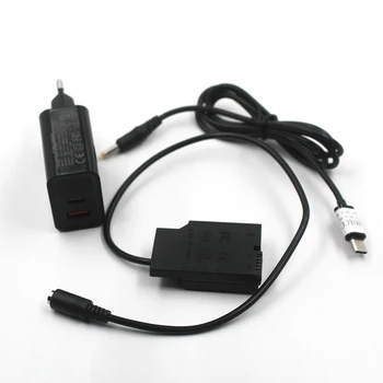 USB C PD9V Adaptor Power Bank Incarcator EN-EL14 Dummy Baterie EH-5 EP-5A pentru Nikon P7800 P7100 D5300 D5200 D5100 D3200 D3400
