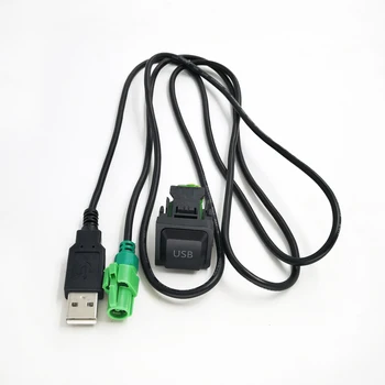 Masina de Interfață USB Mufa USB Comutator Pentru Volkswagen Taxa de Încărcare pentru iPhone 10 11 12 MP3 MP4 Smartphone, Tableta PC, GPS