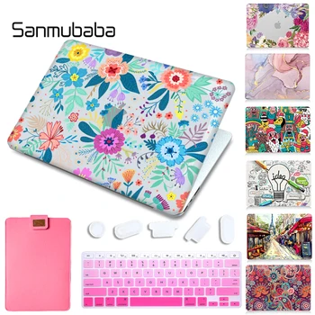 Sanmubaba Caz Laptop Pentru Macbook Air Pro 11 12 13 15 16 Cu Touch Bar 2020 de Acoperire Pentru Macbook Air 13 Cu NOI Keyboard Cover