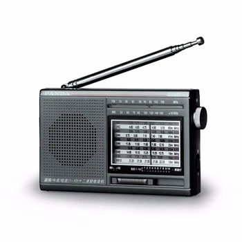 Radio Stereo Full Band Radio Portabil FM/SW/MW Radio cu Antenă Telescopică Semnal Wireless Receptor Digital Cadou Folosi Simplu