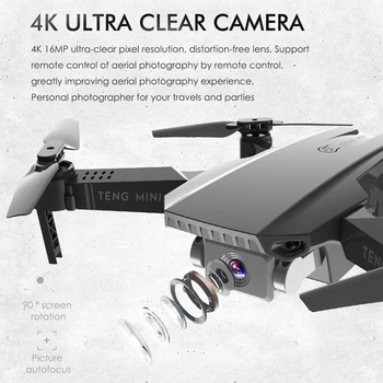 CYMARC M71 4K HD Camera RC Mini Pliabil Drona cu WIFI FPV Selfie Fluxului Optic Stabil Înălțime Zbura Quadcopter RC Elicopter de Jucărie