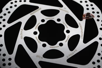 Biciclete de munte de Plăcuțe de Frână, Ulei de Frână Discuri de 160mm Disc de Biciclete de Frână Discuri de Șase Unghii Plăcuțele de Frână cu Șuruburile conductei de Frână
