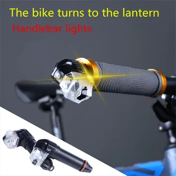 USB de Încărcare a Bateriei LED-uri de semnalizare Lumina Mâner Bar End Acoperi Plug Mână Bloc Capace Pentru Triumful Biciclete, Accesorii pentru Biciclete D*e
