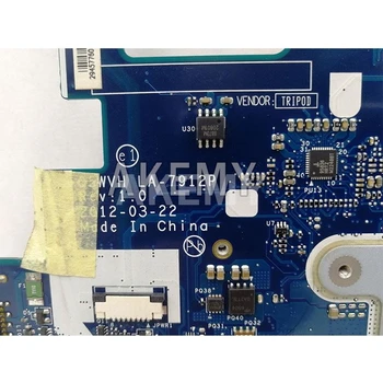 Q5WV1 LA-7912P potrivit Pentru Acer E1-571G E1-571 V3-571 V3-571G notebook placa de baza PGA989 HM77 GPU GT710M DDR3 test de munca