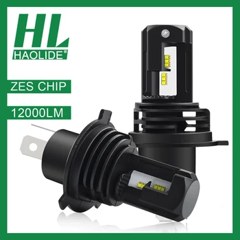 /HL ȘASE Chip Lampa pentru Auto Bec Far HB4 6500K Alb Led H7 Mini H1, H4, H11, 9006 H8 Refit Auto Turbo Super LED 9005 Kit de Lumina