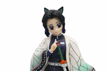 Japonia Anime Demon Slayer Kimetsu nu Yaiba PVC figurina Jucarie Kochou Shinobu Tomioka Giyuu Model Figuals Păpuși Jucării Cadouri 23cm