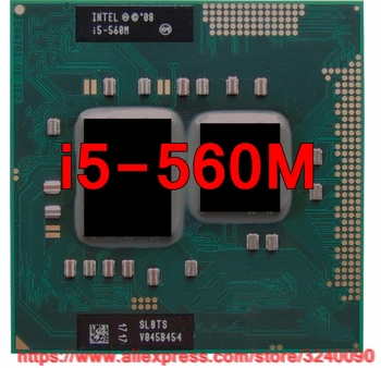 Original intel Core i5 560M 2.66 GHz i5-560M Procesor Dual-Core PGA988 SLBTS Mobile CPU Laptop procesor transport gratuit