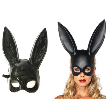 O Mulțime De Femei Lady Carnaval Easter Rabbit Ureche Masca Petrecere Rochie Fancy Costume Iepuras Recuzita De Carnaval Masti De Halloween