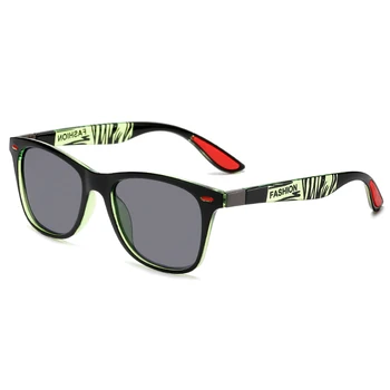 Design de Brand Polarizat ochelari de Soare Barbati Pătrat de Conducere Ochelari de Soare Femei Vintage Acoperire Oglinda ochelari de soare UV400 Nuante Oculos