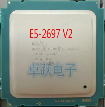 Intel xeon E5-2697V2 2.7 GHz 30M QPI 8GT/s LGA 2011 SR19H C2 E5-2697 v2 Procesor CPU normal de lucru