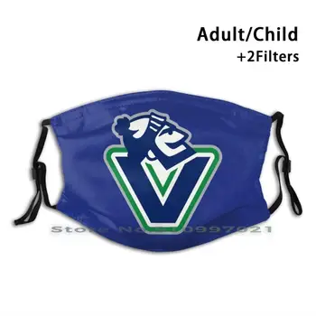 Canucks - Vancouver Imprimare Pm2.5 Filtru Reutilizabil Gura, Masca Pentru Copil Adult De Hochei