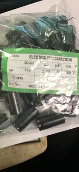 De înaltă calitate, condensatori 200V 330UF 18 * 35MM noi condensatori electrolitici